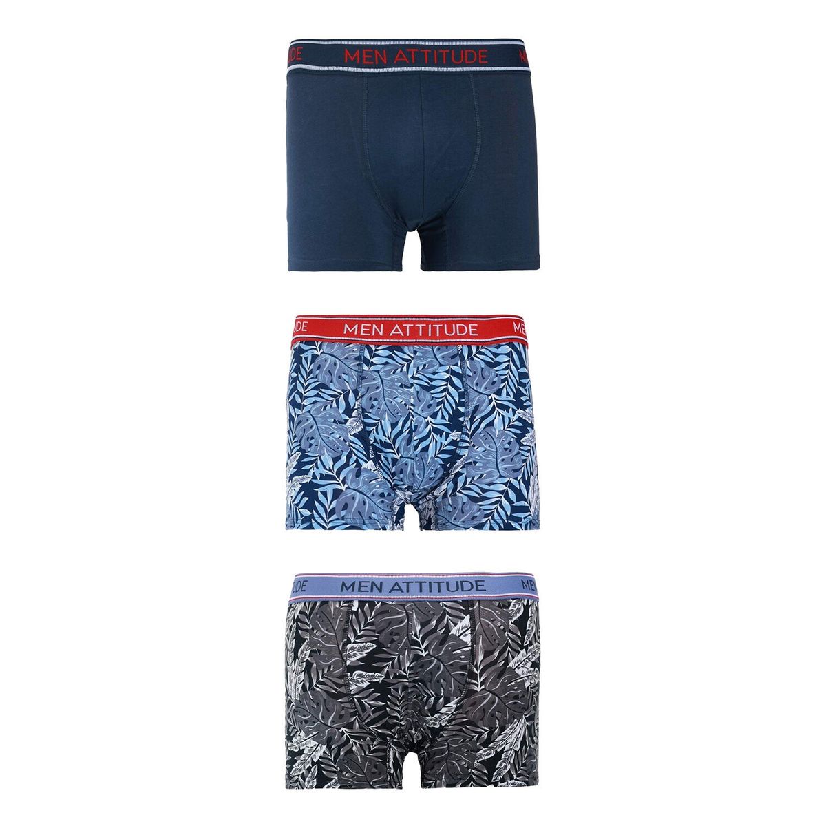 FASHION'S PARK - Boxer Hombre Tripack Liso Calipso Fashion's Park
