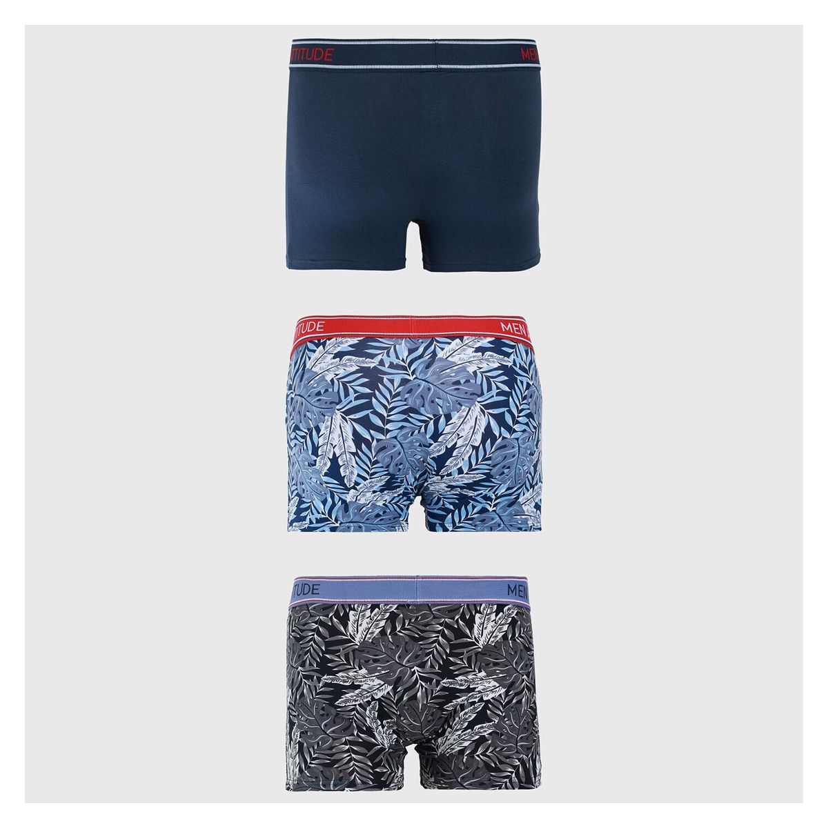 FASHION'S PARK - Boxer Hombre Tripack Liso Calipso Fashion's Park