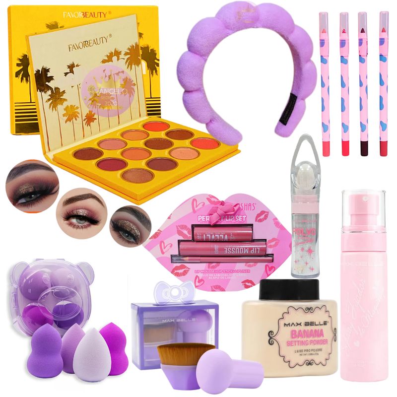 GENERICO - Kit Completo De Maquillaje Profesional Makeup