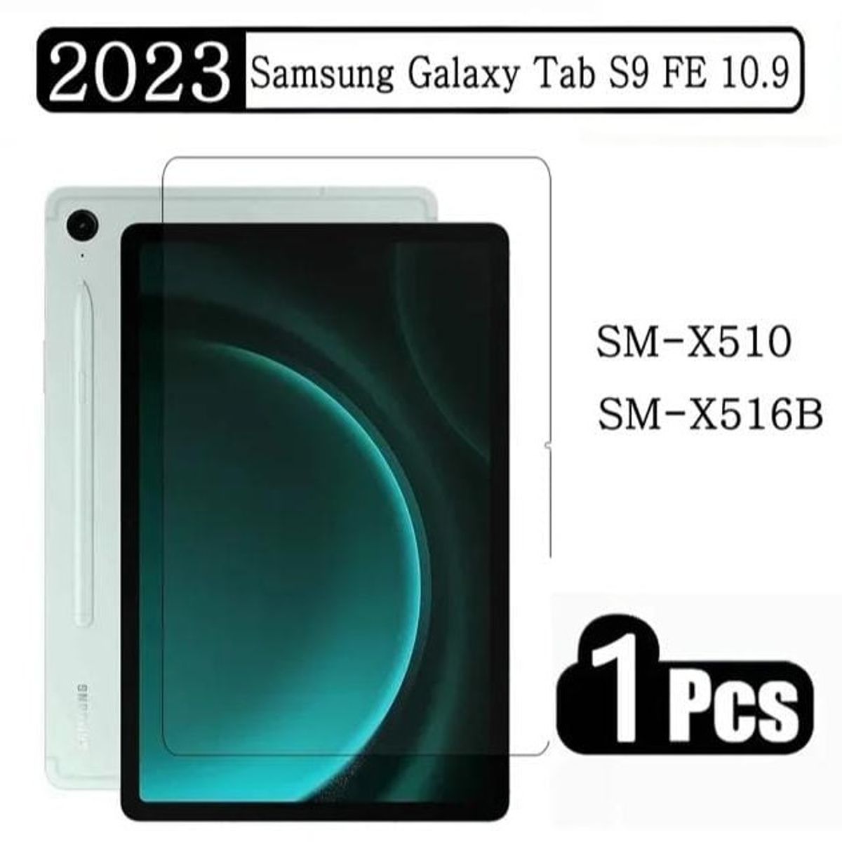 GENERICO - Lámina De Vidrio Templado Para Samsung Galaxy Tab S9 FE