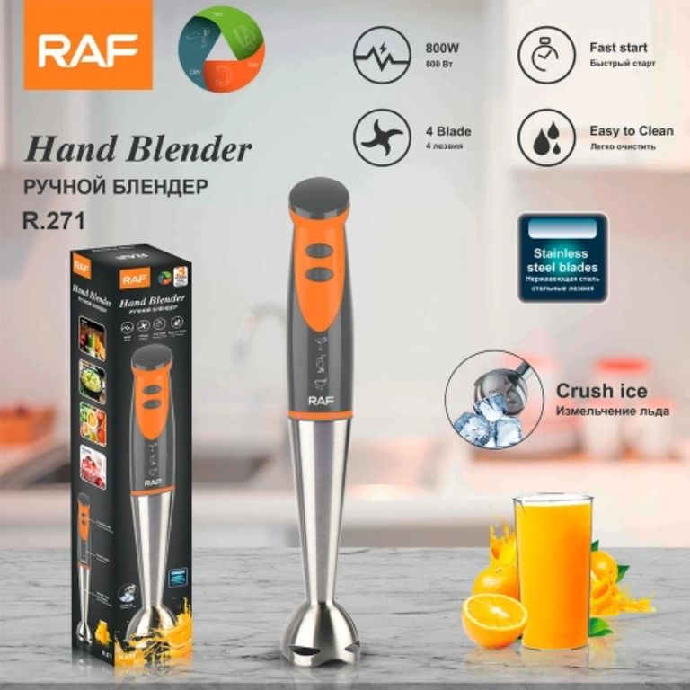 Mini Batidora Multifuncional Sumergible Raf-271