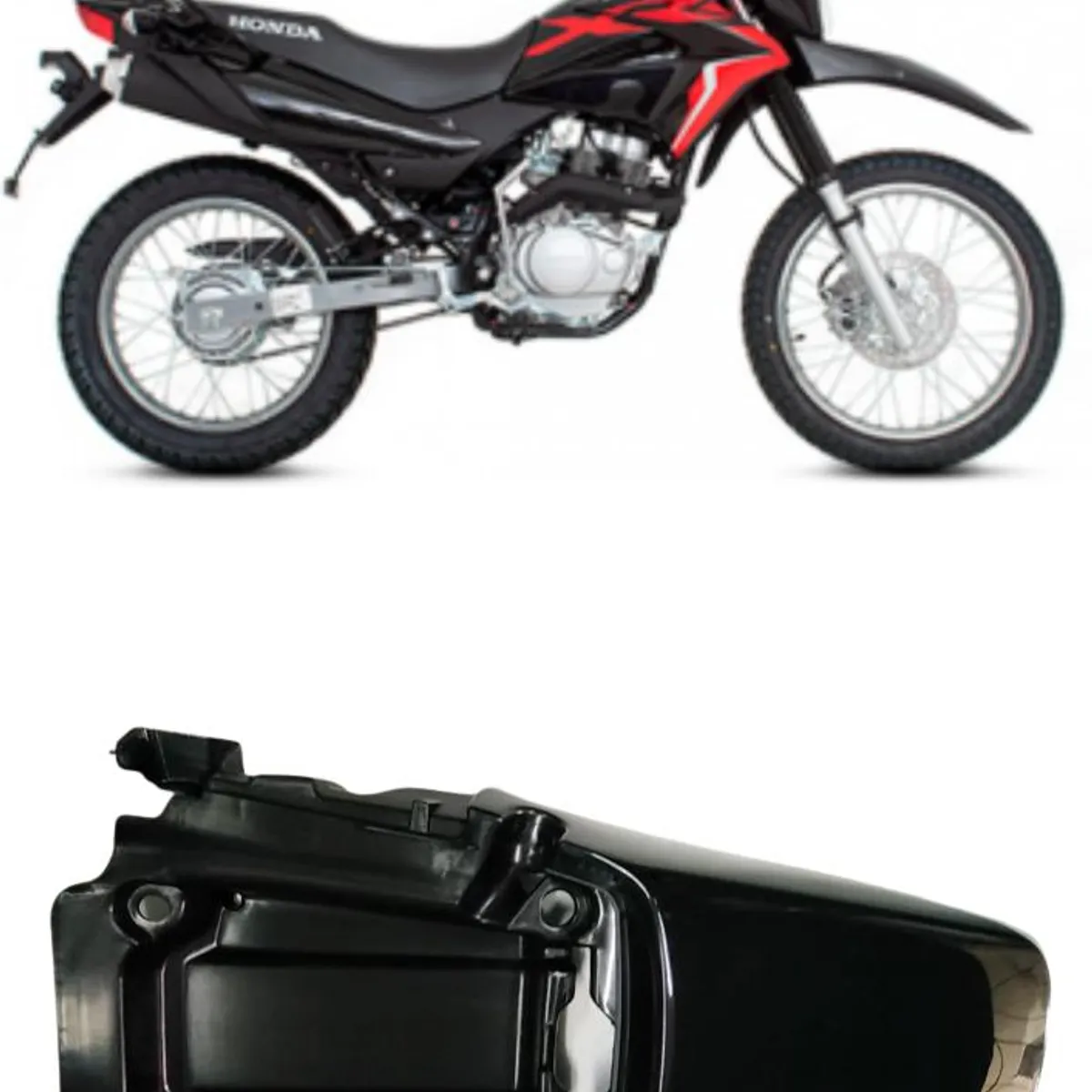 GENERICO - Cola Tapabarro Trasero XR150L