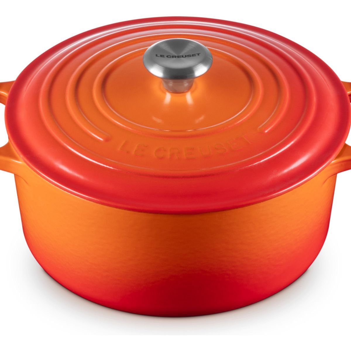 LE CREUSET - Le Creuset Cocotte Redonda 22 Cm Volcánico Hierro