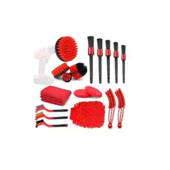 GENERICO - Limpieza De Auto Kit 18 Piezas Interior Y Exterior