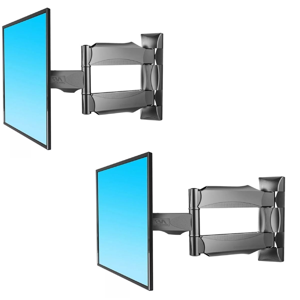 GENERICO - PACK x2 Base Soporte Tv Pared 3 Brazos Ajustable 32 A 60 Pulgadas