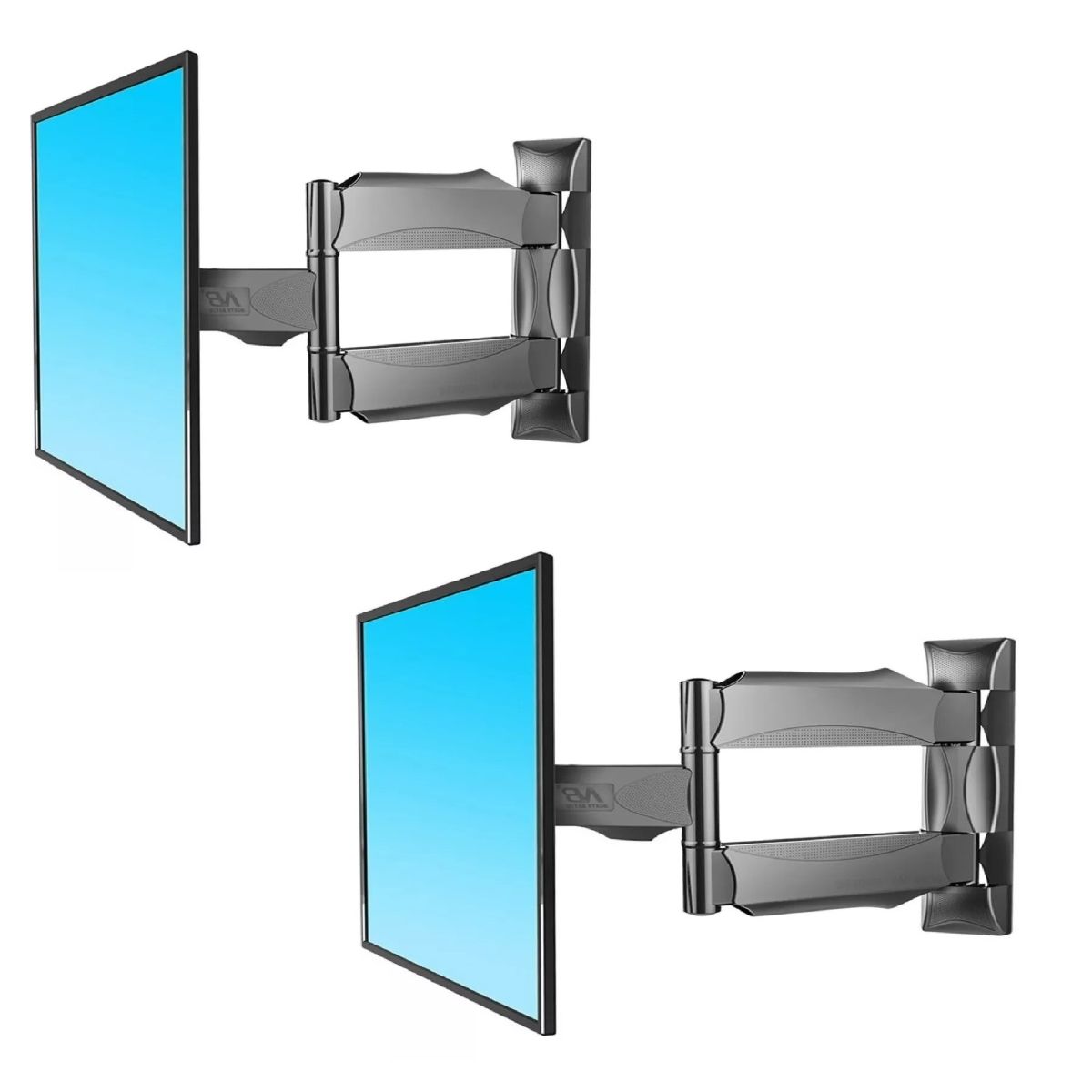 GENERICO - PACK x2 Base Soporte Tv Pared 3 Brazos Ajustable 32 A 60 Pulgadas