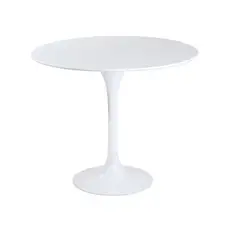GENERICO - Mesa de comedor Tulip 80 cm - Blanco