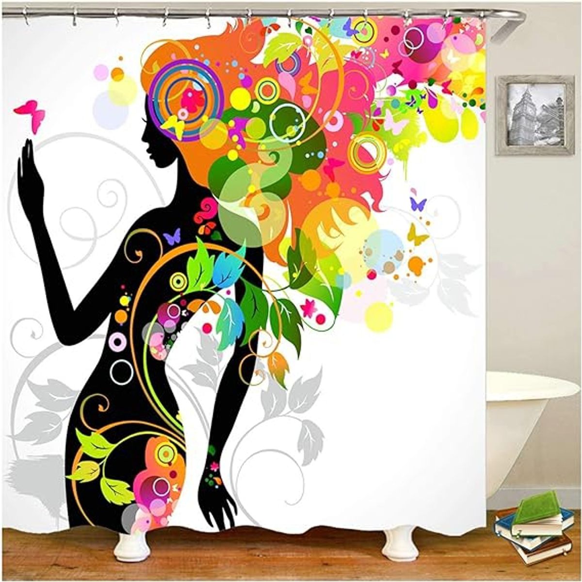 GENERICO - Set De Baño Cortina, Alfombras  Accesorios