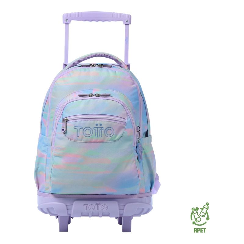 TOTTO - Totto Mochila Ruedas Escolar Niña Rpet Eco003