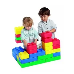 JUGUETON - Set Bloques Construcción Gigantes 45 Piezas