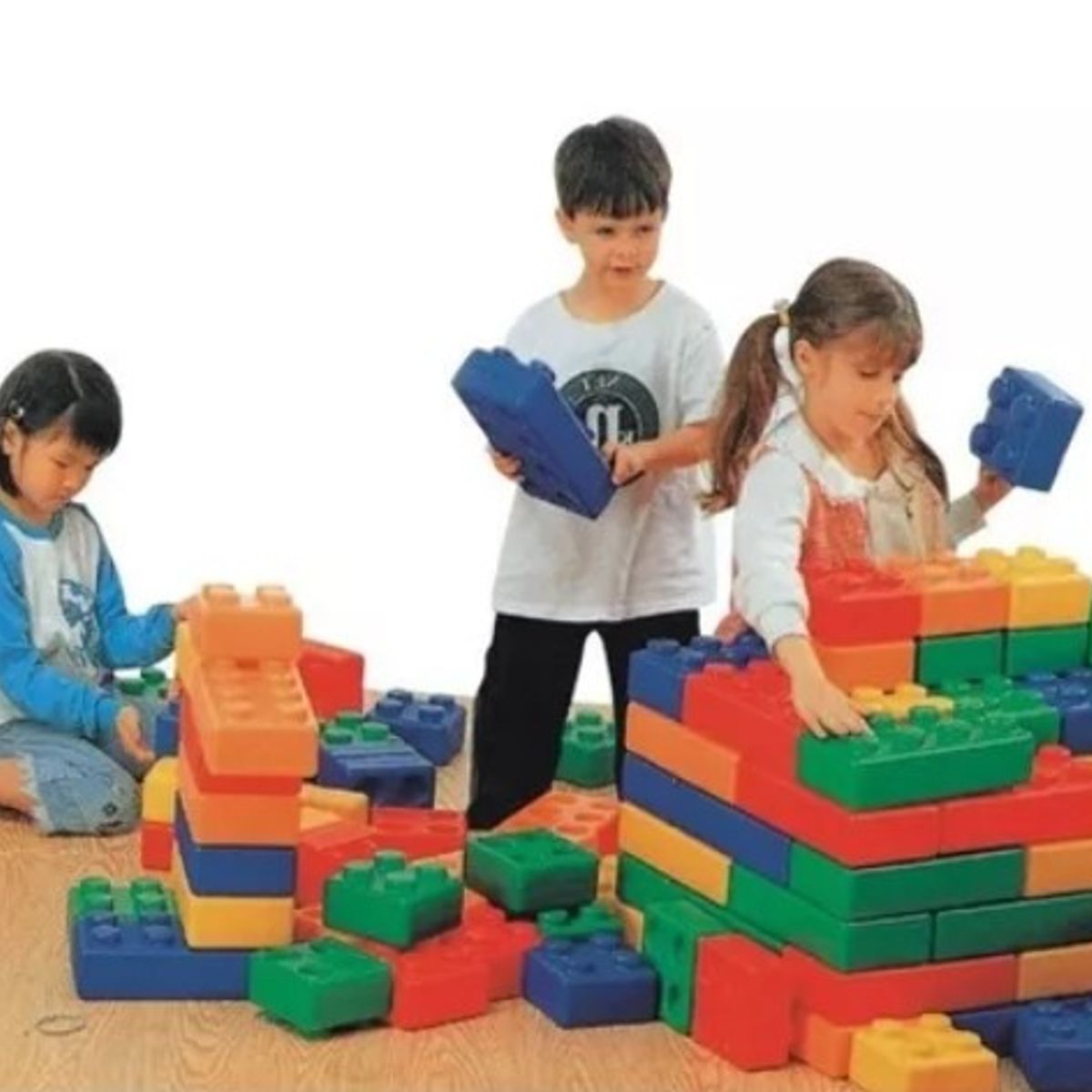 JUGUETON - Set Bloques Construcción Gigantes 45 Piezas