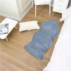 SANTU HOME & DECO - Alfombra De Baño Antideslizante Gris