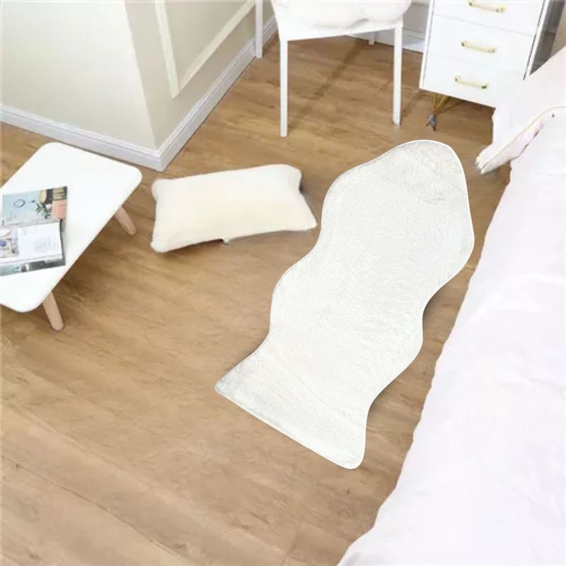 SANTU HOME & DECO - Alfombra De Baño Antideslizante Blanco