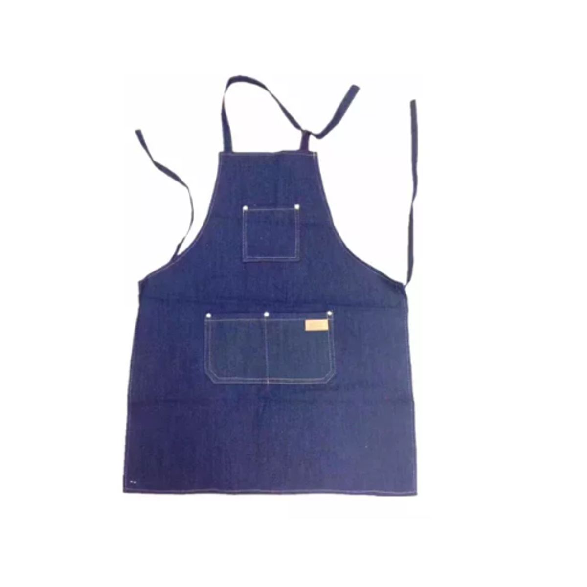 GENERICO - Pechera Delantal Barbería O Peluquería Jeans MF-3