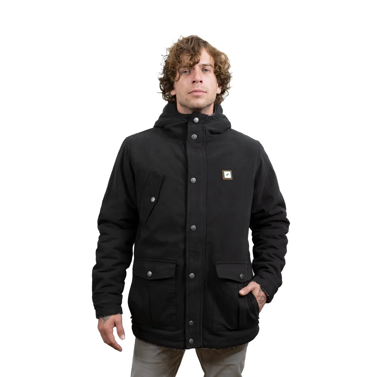 FALCONE - Chaqueta Canvas Reversible Woodstone V2 Hombre Falcone
