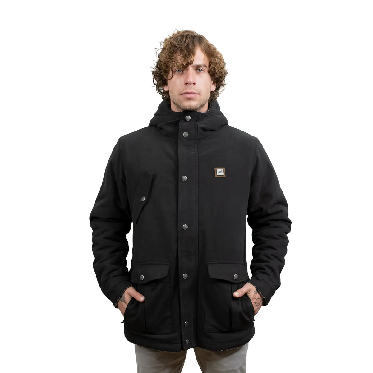 FALCONE - Chaqueta Canvas Reversible Woodstone V2 Hombre Falcone