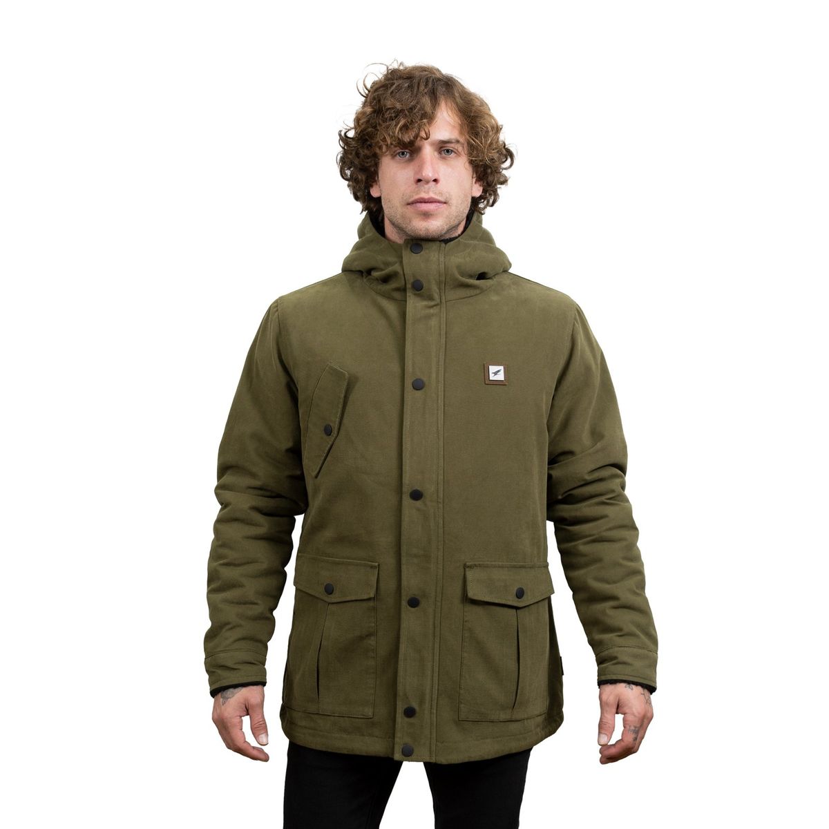 FALCONE - Chaqueta Canvas Reversible Woodstone V2 Hombre Falcone