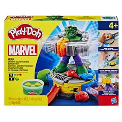 PLAY DOH - Masas y Plastilinas Play-Doh Marvel Set de juego Hulk Aplasta y Moldea