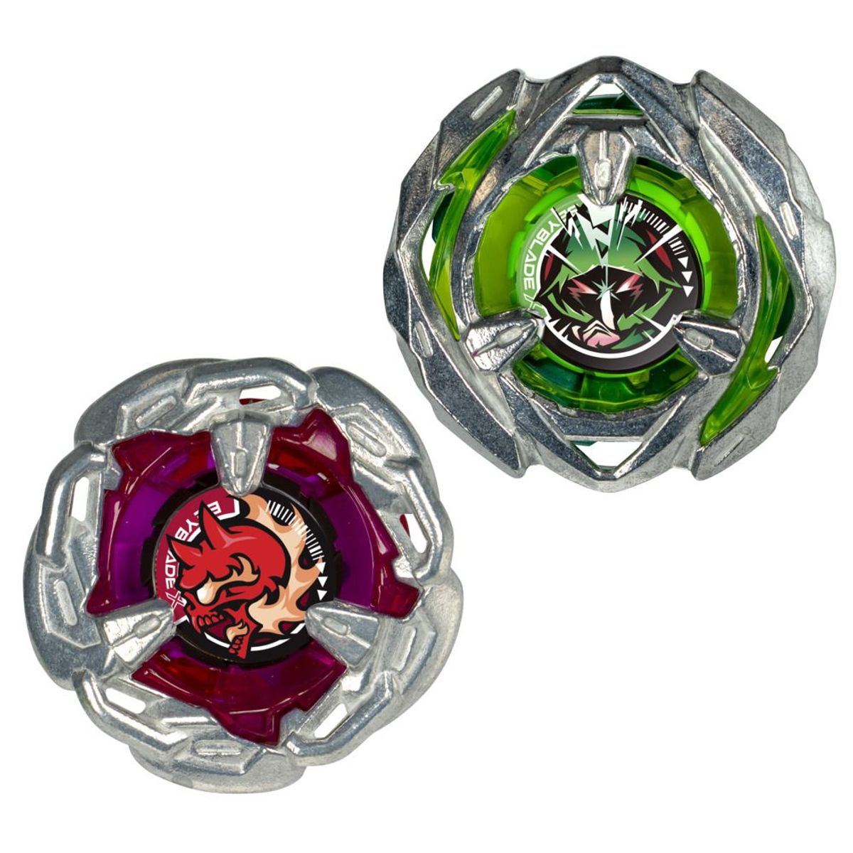 BEYBLADE - Trompo Beyblade X Pack Doble Chain Incendio 5-60HT y Arrow Wizard 4-60N