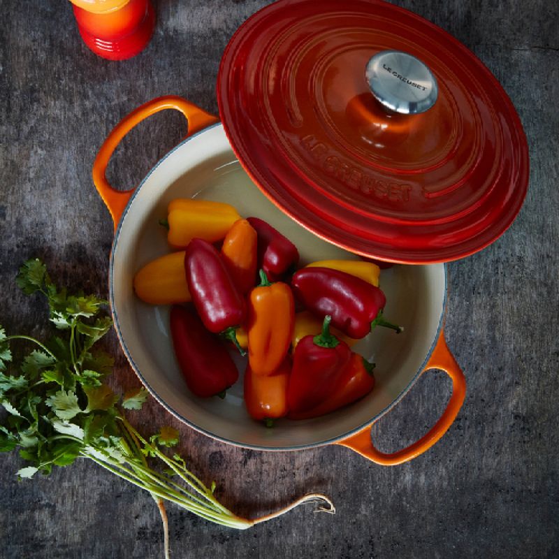 LE CREUSET - Cocotte Redonda 20cm Volcánico