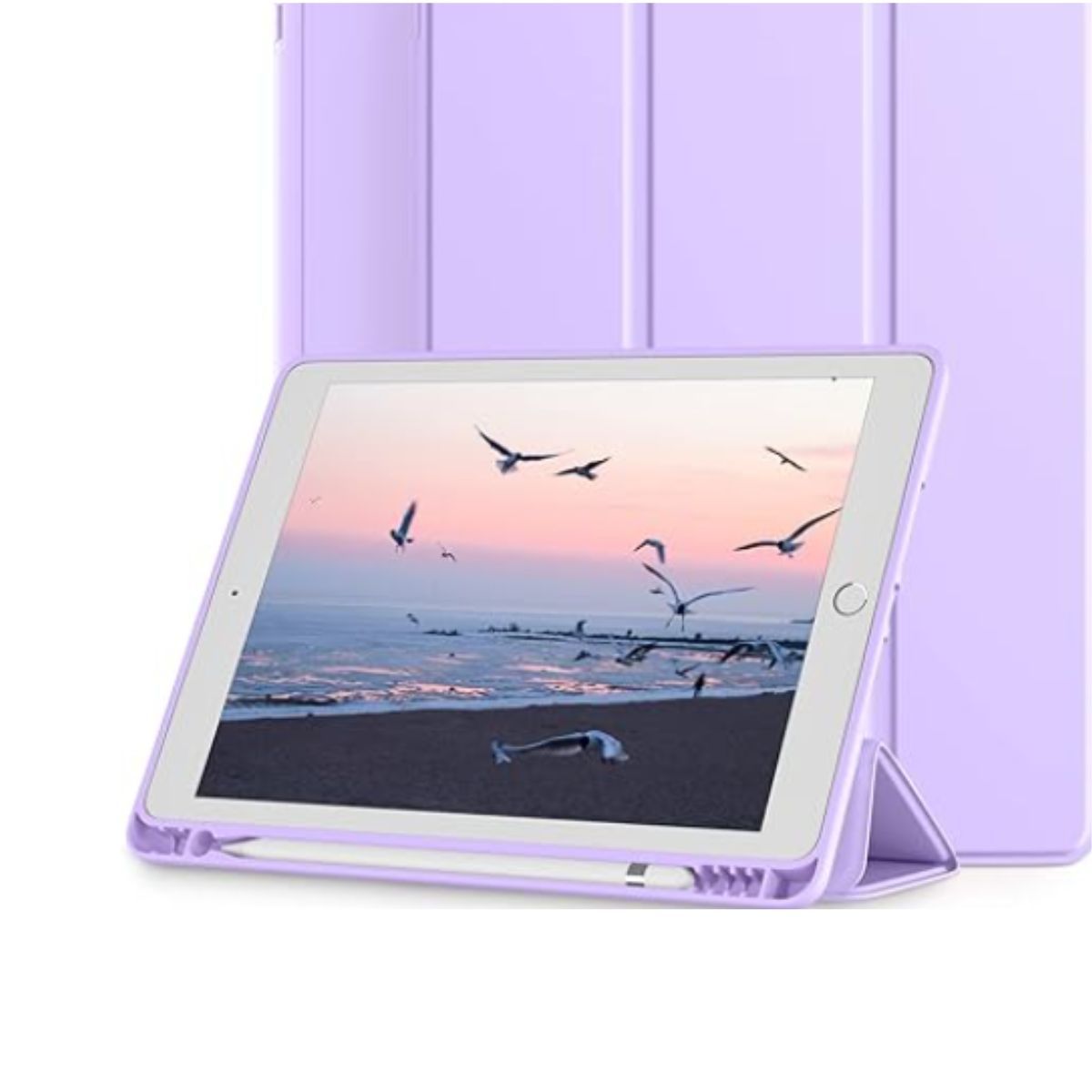 GENERICO - Funda Con Ranura Smart Cover Para iPad 9.7 5ta/6ta Gene Violeta