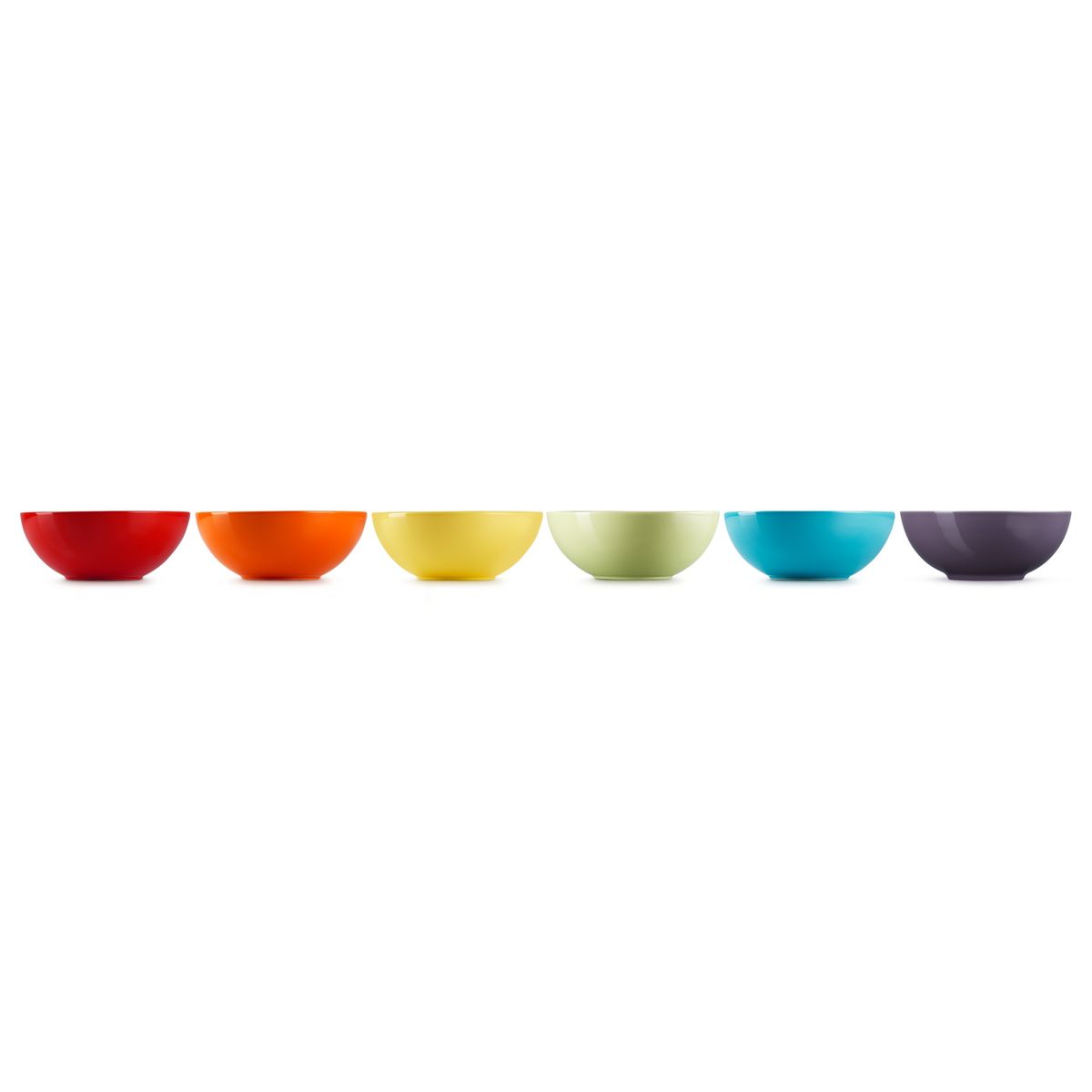 LE CREUSET - Le Creuset Set 6 Bowl Vancouver 16cm Rainbow Cerámica