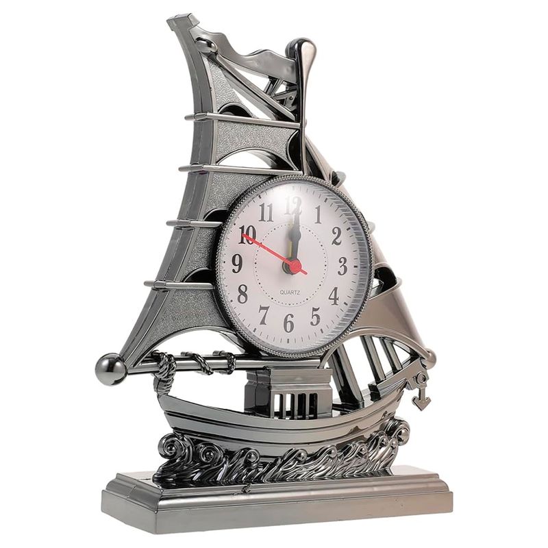 GENERICO - Reloj De Escritorio Retro Vintage Despertador Figura Bote