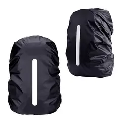 GENERICO - Funda Cubre Protector Mochila Impermeable Reflectante XL