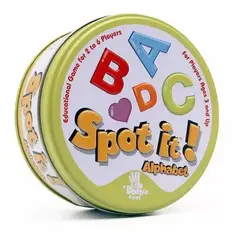 DOBBLE - Juego De Cartas Spot It Letras A B C Para Niños
