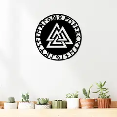 ELAB PROPIA - Fun Republic - Cuadro Decorativo Vikingo 35 cm