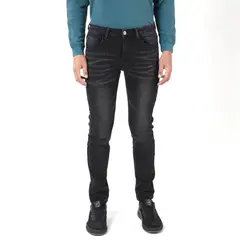 ELLUS - Jeans Hombre Skinny Tiro Medio AM071221.---