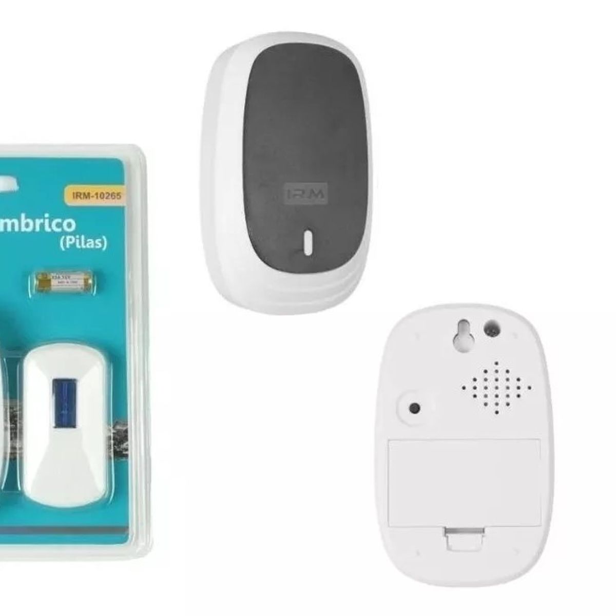 IRM - Timbre Inalámbrico portátil  sin cables fácil instalación