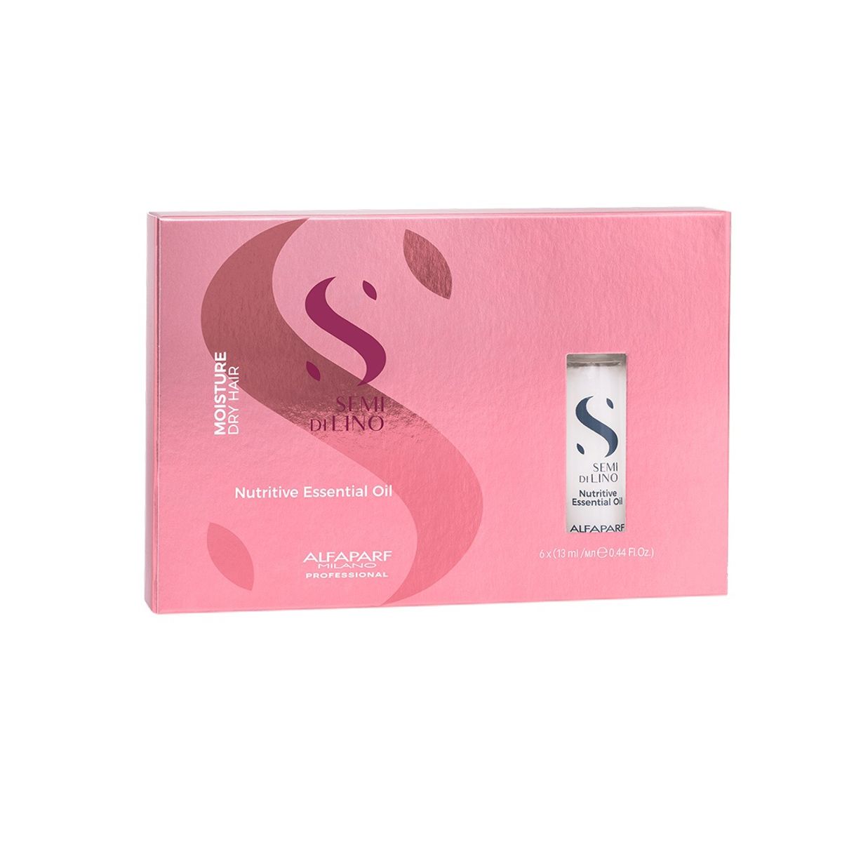 ALFAPARF MILANO - Caja 6 Ampollas Semi Di Lino Alfaparf Nutrición Cabello Seco.