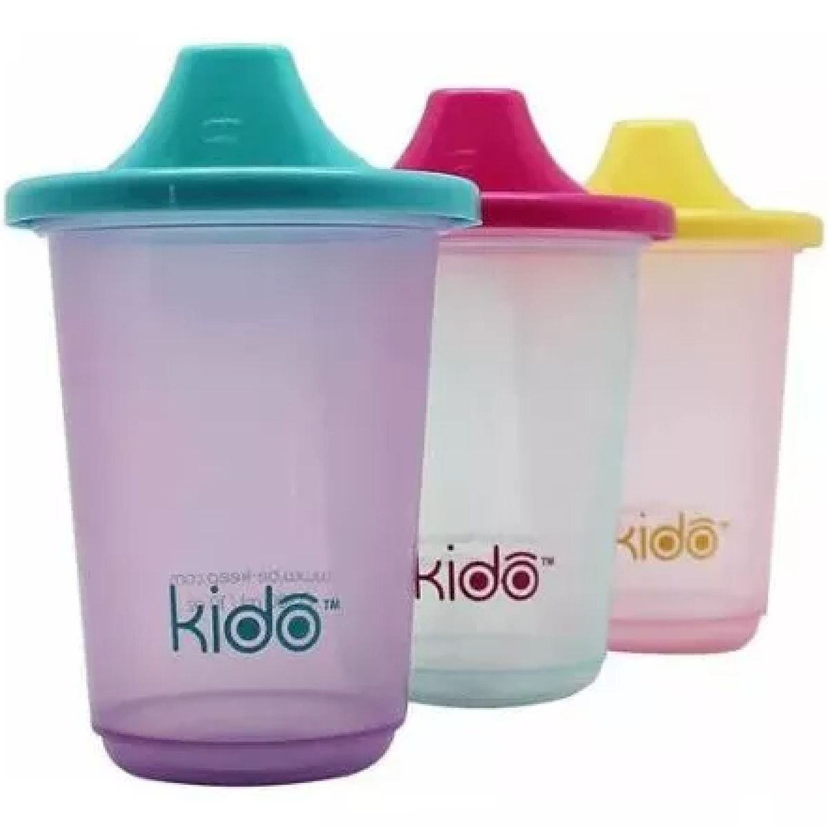 KEEP - Set 3 Vasos Entrenador Antiderrame Bebe Niño 300ml Keep Kido