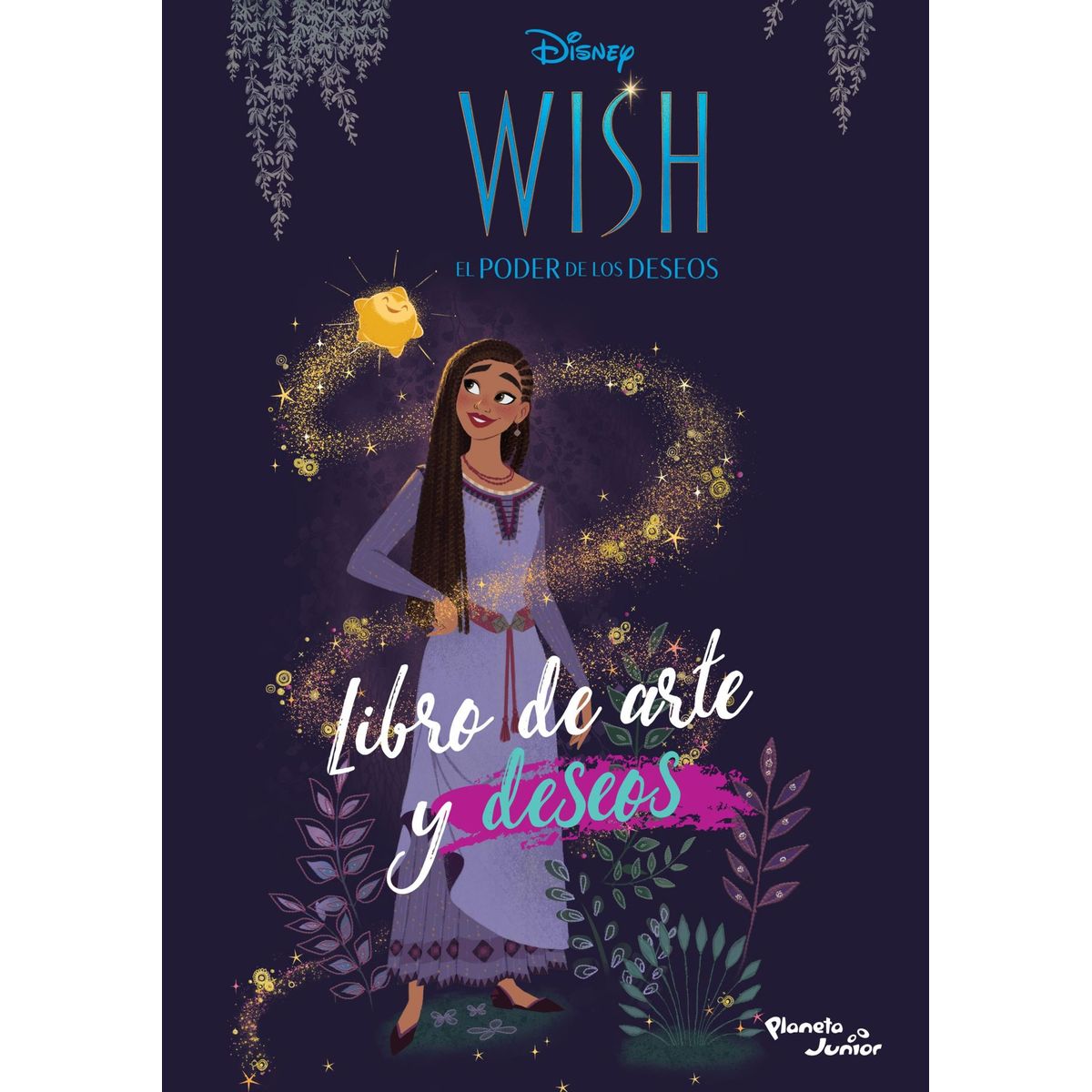 PLANETA JUNIOR - Libro Wish - Libro de arte y deseos - Disney