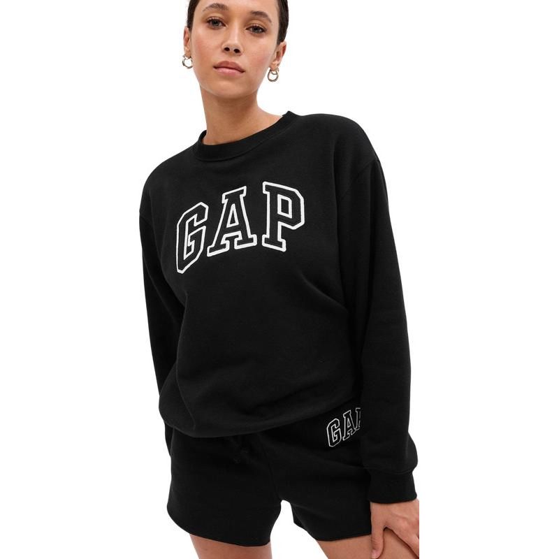 GAP - Polerón Logo Sin Cierre Negro GAP