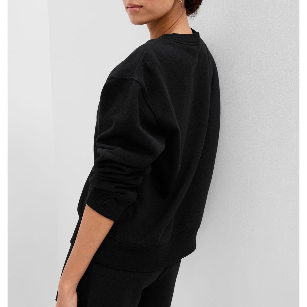 GAP - Polerón Logo Sin Cierre Negro GAP