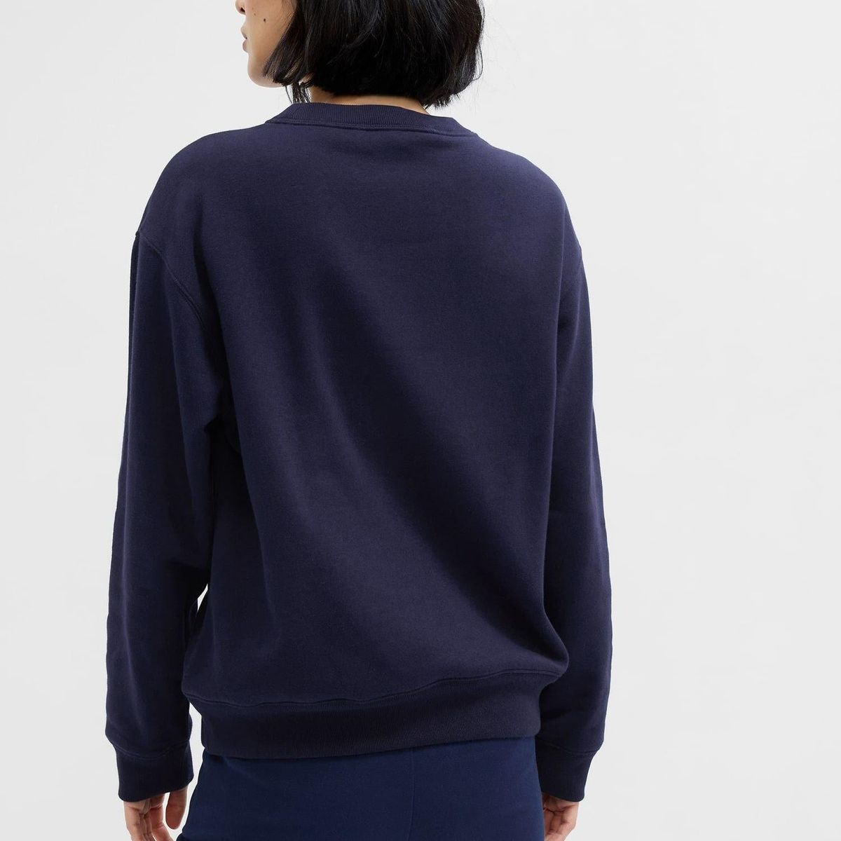 GAP - Polerón Logo Sin Cierre Azul GAP