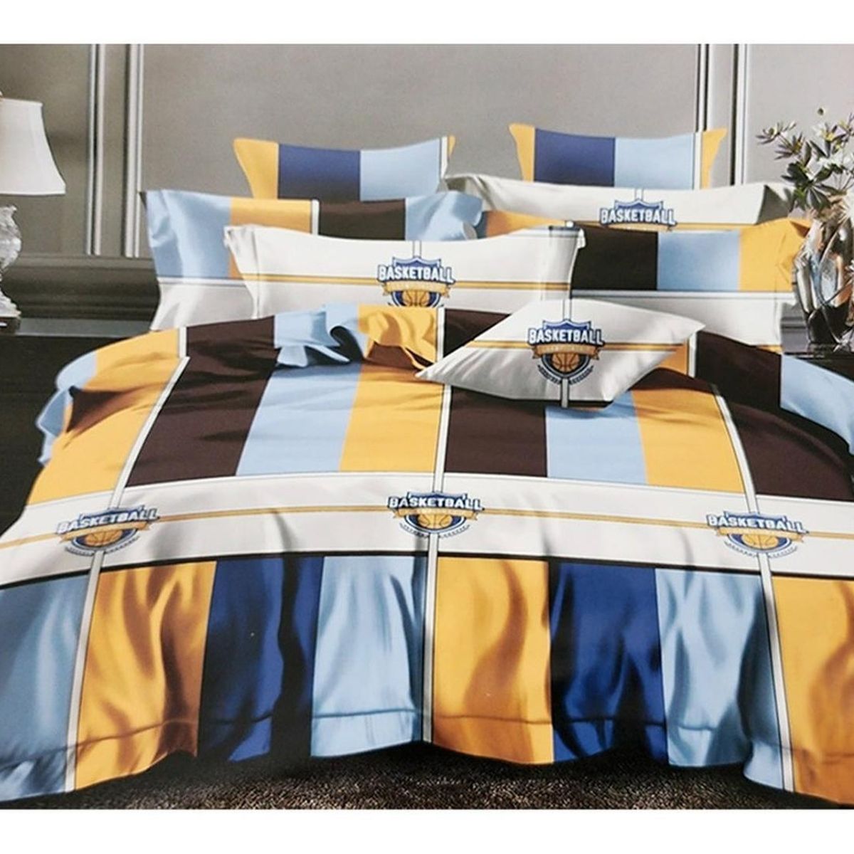 GENERICO - Juego De Sabana Infantil Multiestacion - Amarillo - 1,5 plazas