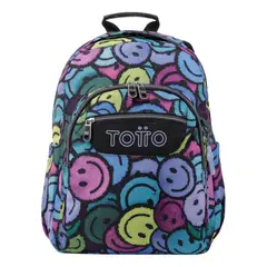 TOTTO - Mochila Notebook Escolar Niño 20L Impermeable Eco001