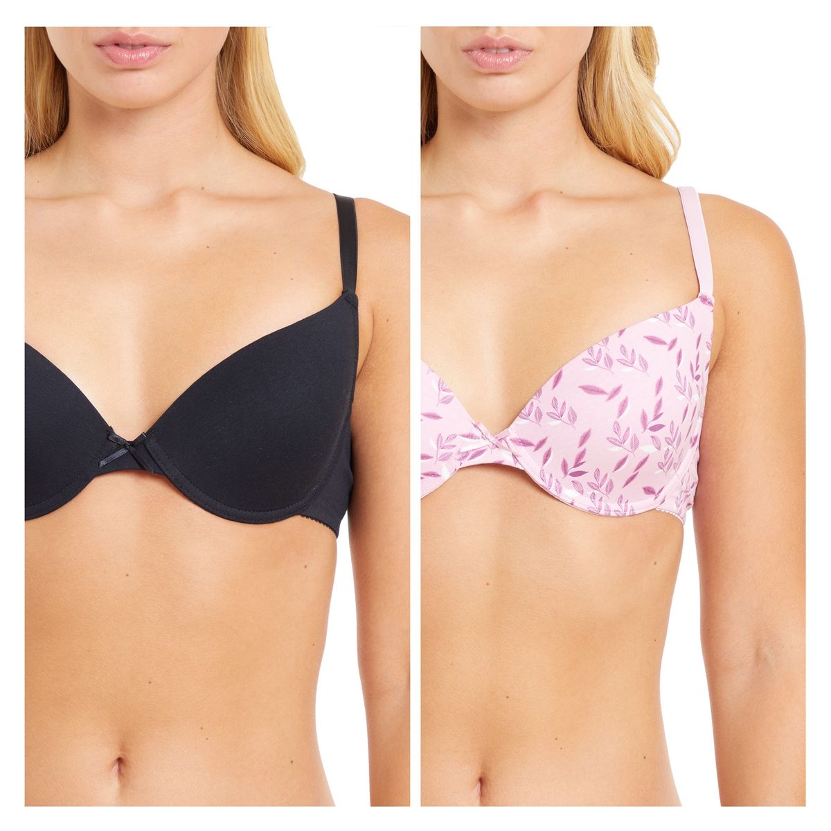 FASHION'S PARK - Sostén Mujer Bipack Rapport Lila Fashion's Park