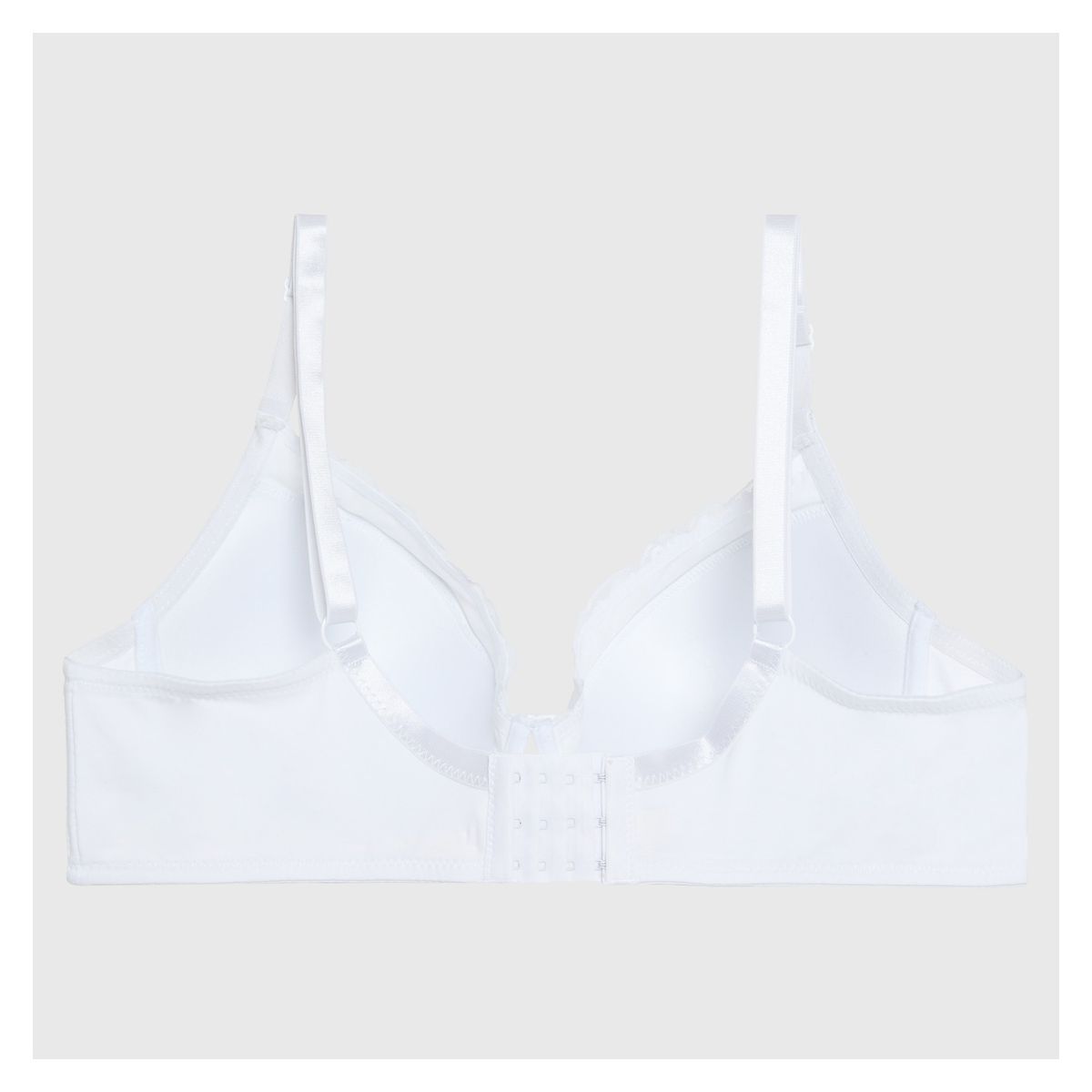 FASHION'S PARK - Sostén Mujer Detalle Encaje Blanco Fashion's Park