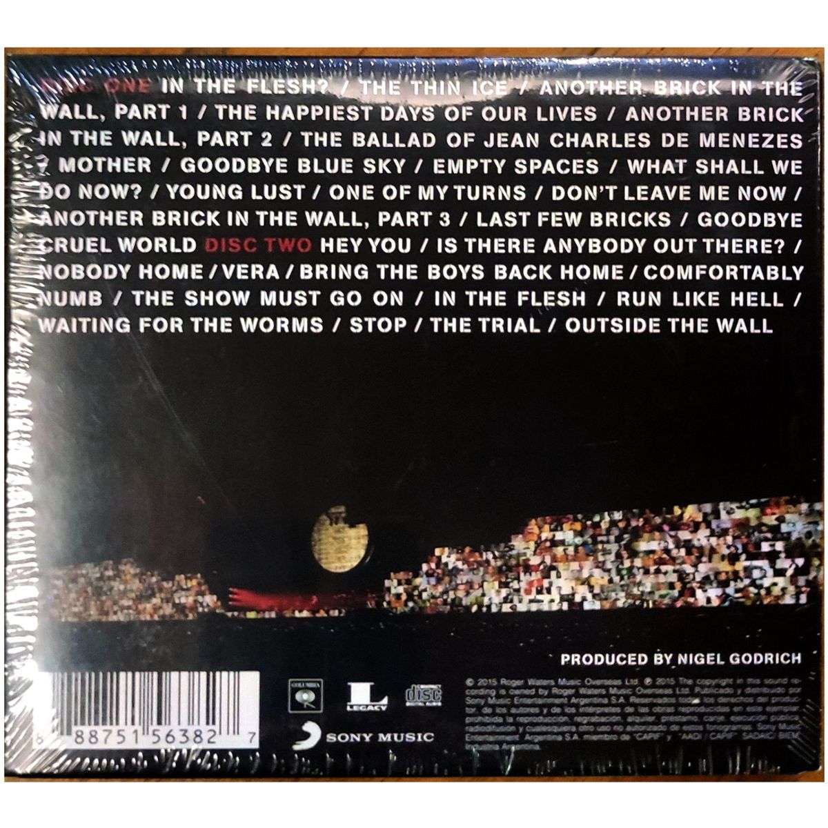 HITWAY MUSIC - ROGER WATERS - ROGER WATER THE WALL (2CD) - CD HITWAY MUSIC