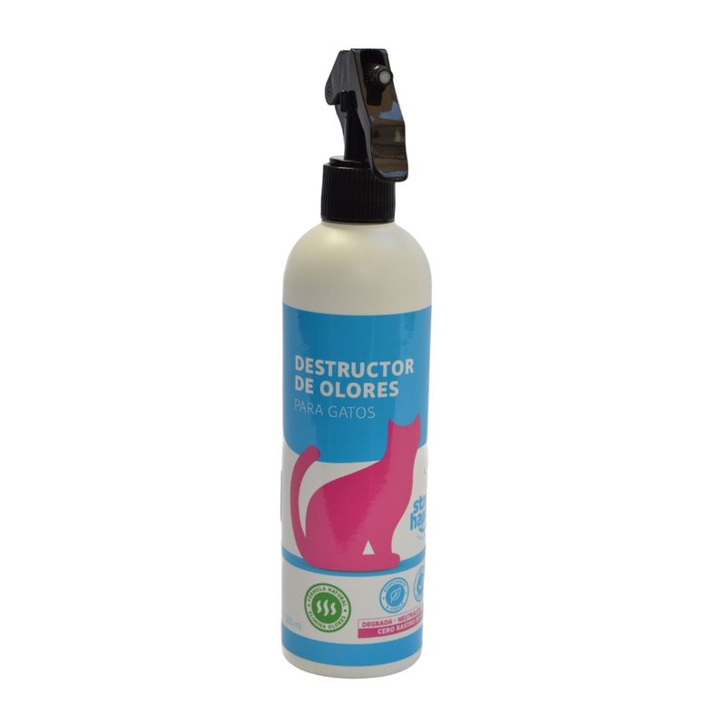 GENERICO - 4 Destructor de olores Stay Happy para Gatos