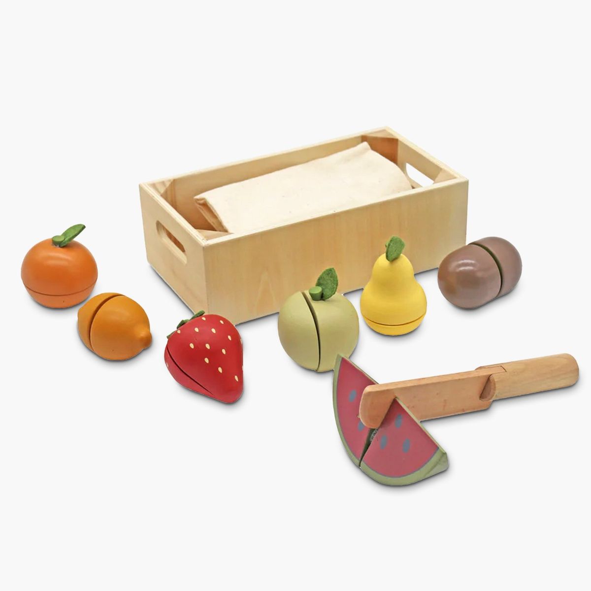 FORM DESIGN - Set Frutas de Madera Multicolor Form