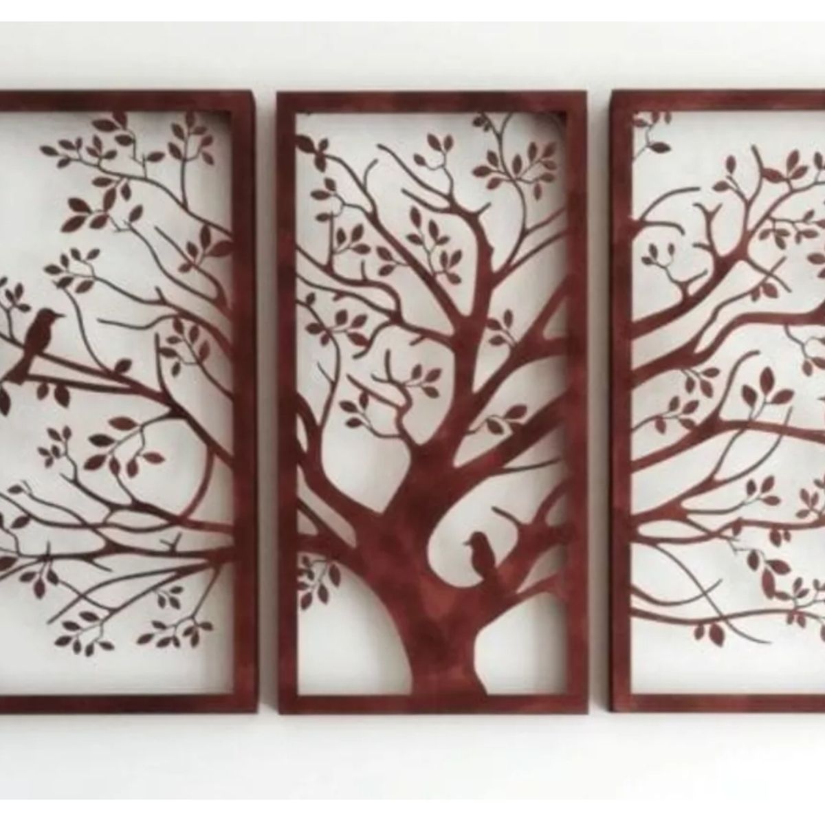 GENERICO - Cuadro Decorativo Tríptico Árbol De La Vida