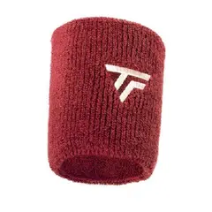 TECNIFIBRE - Muñequera Larga Rojo XL Tenis Padel