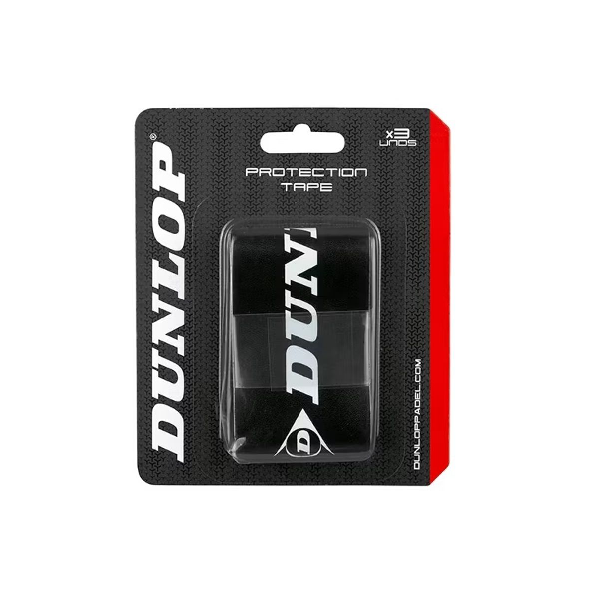 DUNLOP - Protector Pala Padel Dunlop Pro Negro X3