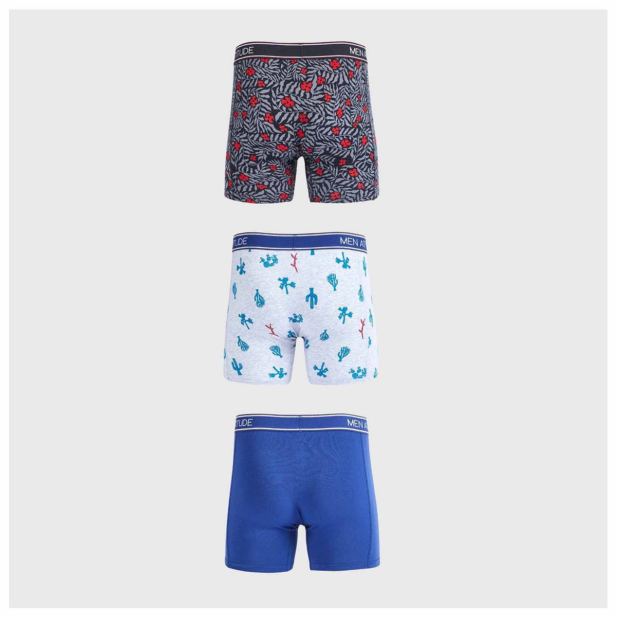FASHION'S PARK - Boxer Hombre Tripack Rojo Fashion's Park