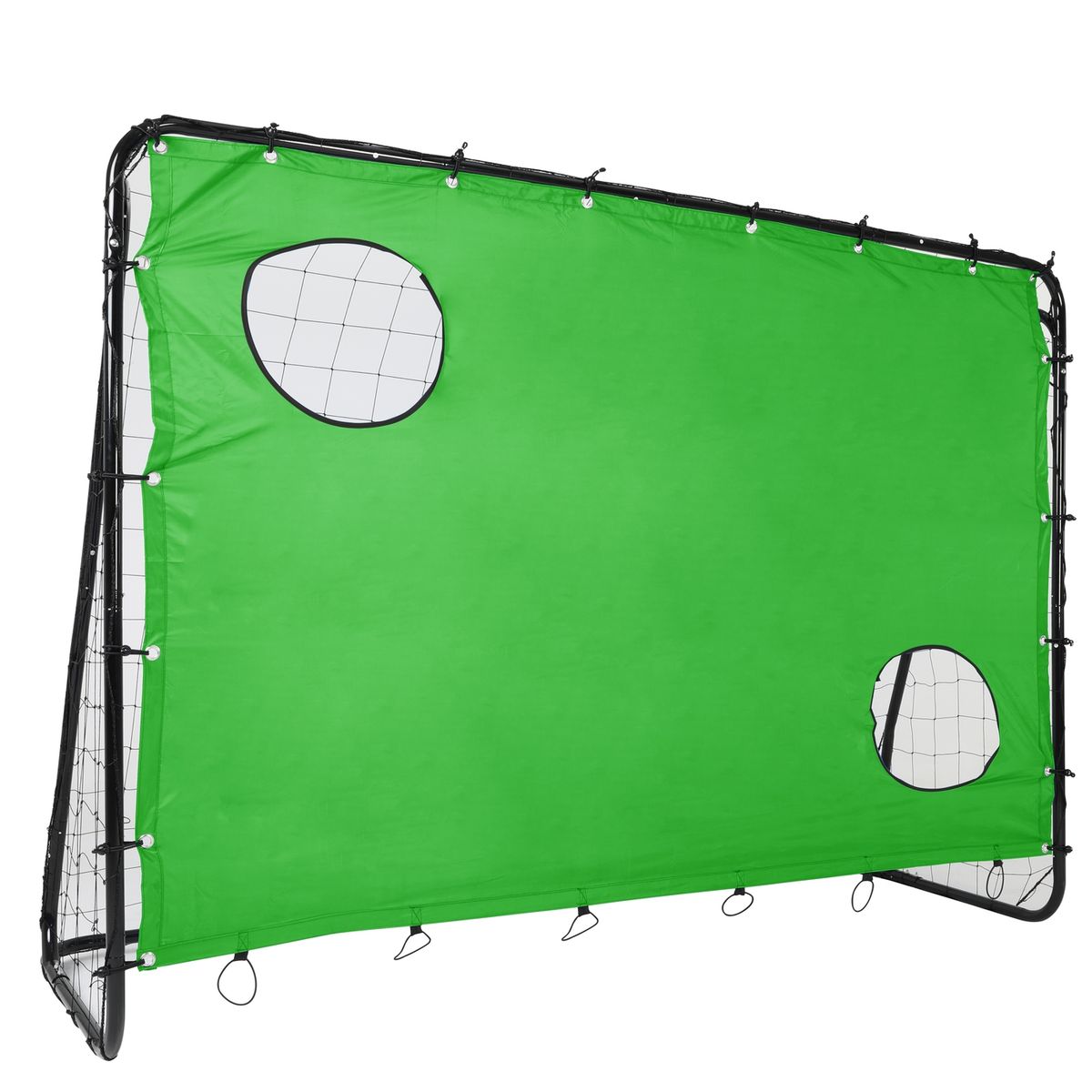 BASKO FITNESS - Arco de Futbol 300x200 cm con Red y Punteria